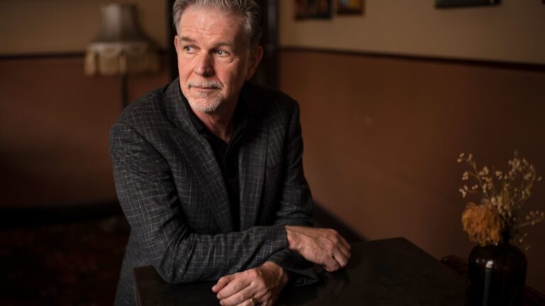 Netflix stock sinks despite earnings beat, streamer says Reed Hastings to exit board