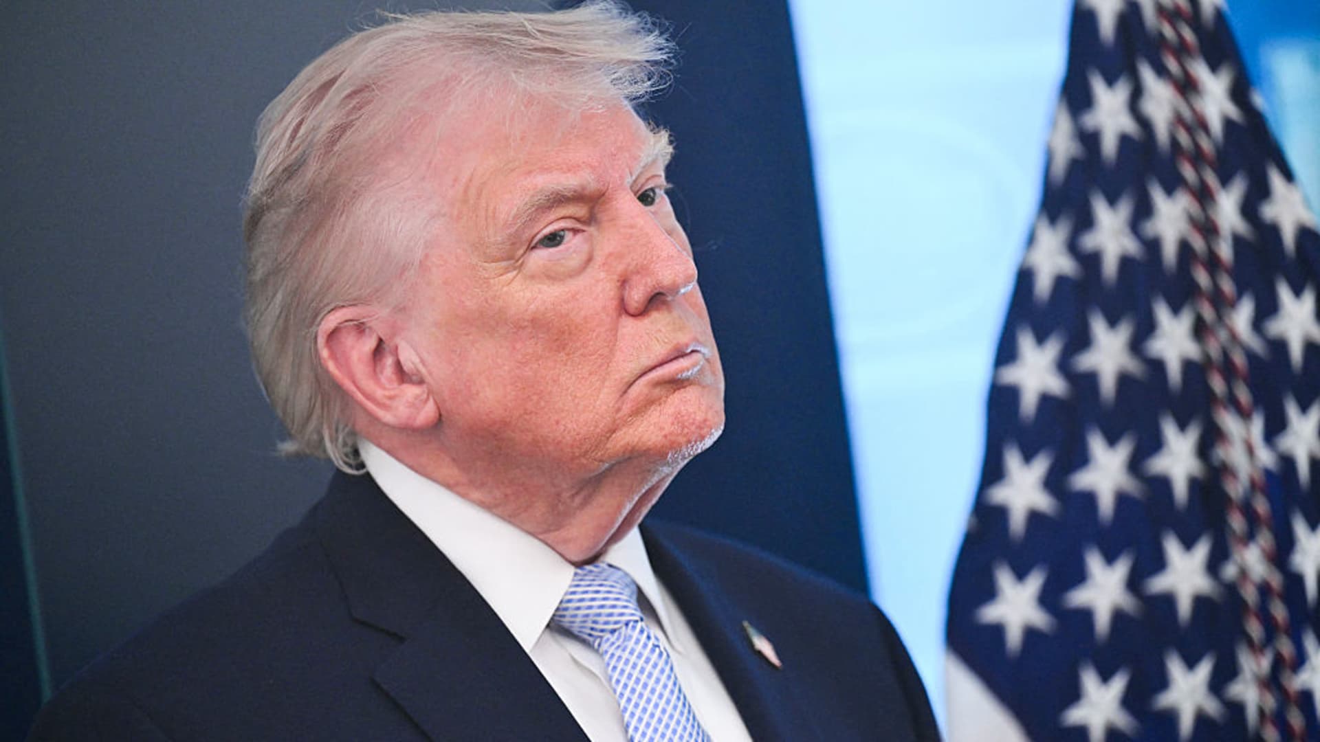 Trump threatens tariffs of 50% on countries 'supplying military weapons to Iran'