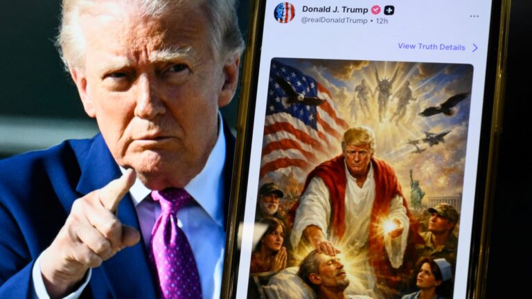 Trump deletes Truth Social image depicting him as Jesus: 'It was me as a doctor'