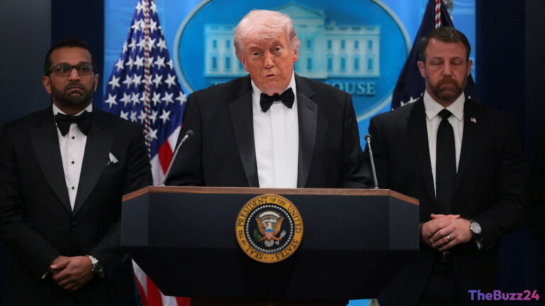 Trump: Shooter at White House press dinner had multiple weapons, one officer shot