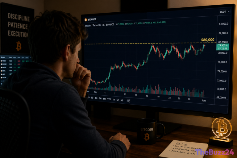 Bitcoin’s rally stalls below $80k: Check forecast