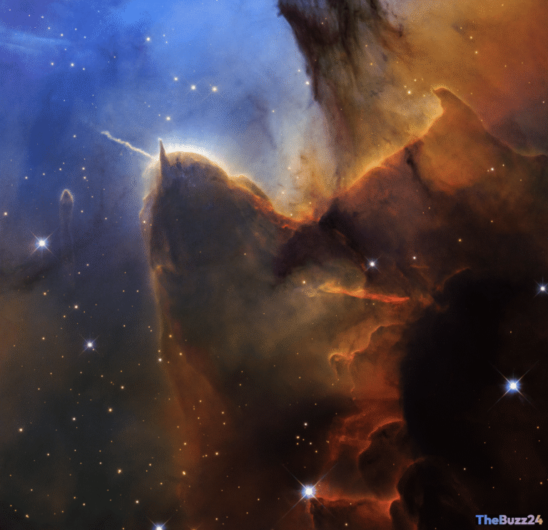Hubble Reveals Stunning Close‑up of Trifid Nebula on Mission Anniversary