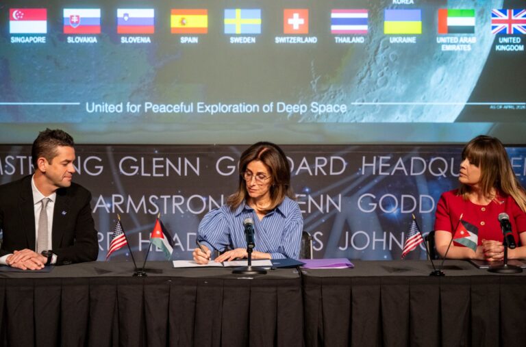 Jordan Becomes 63rd Signatory to NASA’s Artemis Accords, Boosting Lunar Cooperation
