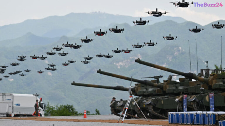 The Rise of Autonomous Drone Swarms: A New Era of Warfare and Defense Spending