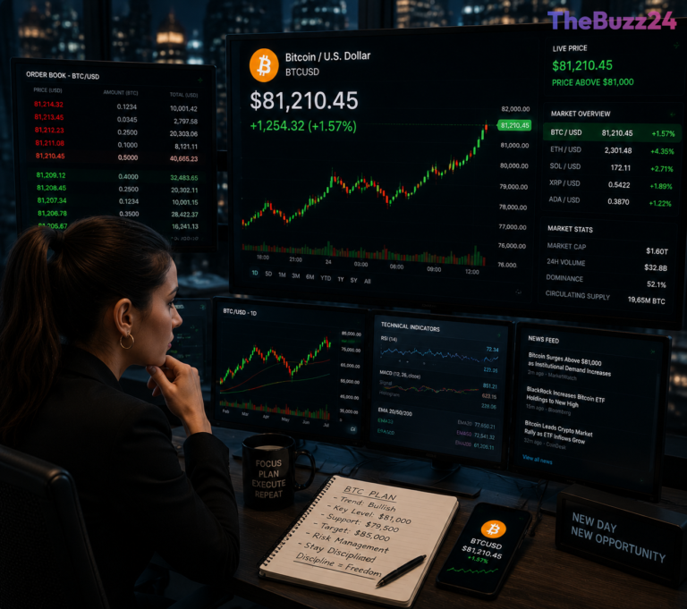 Bitcoin Holds Steady Above $81,000 Amid Legislative Anticipation