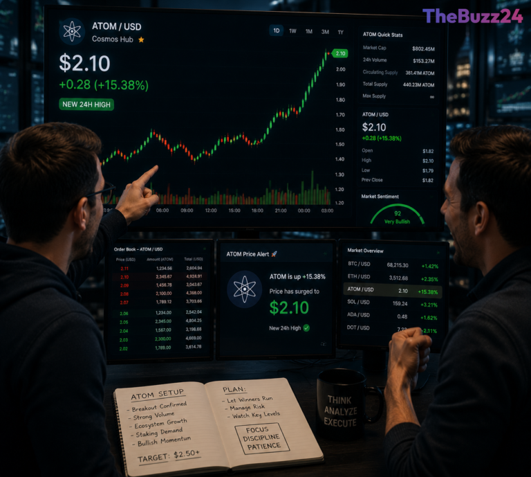 Cosmos Hub Rallies as Strategic Injective Partnership Fuels ATOM Growth