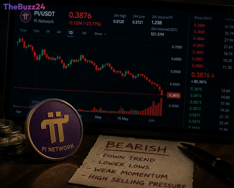 Pi Network Token Dips Below Key Level as Migration Drives Sell-Off