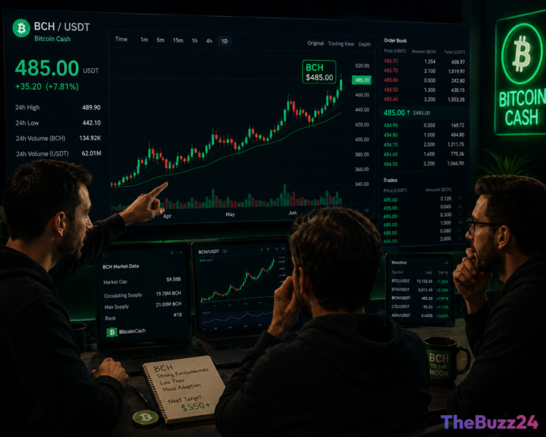 BCH targets breakout above $500 as bullish derivatives sentiment surges