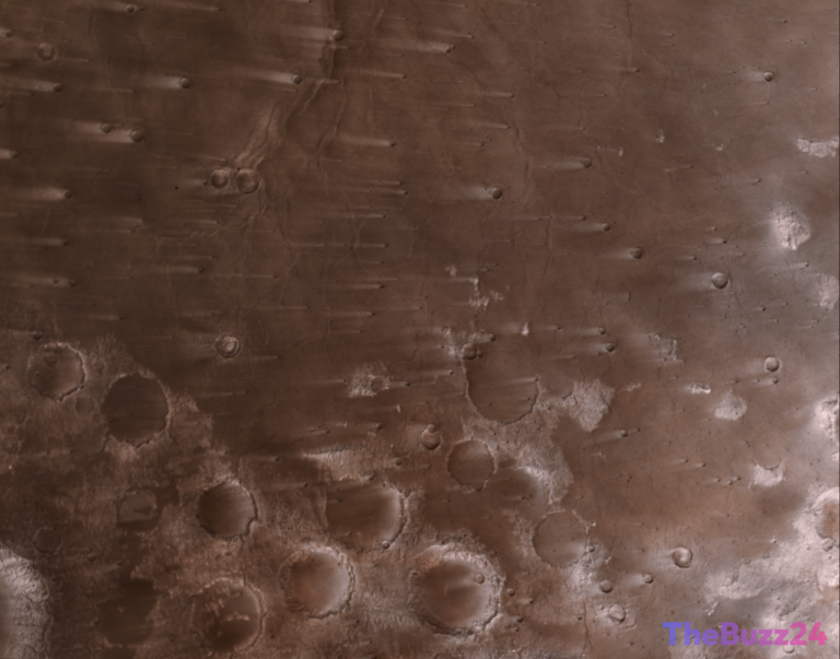NASA’s Psyche Probe Snaps Martian Wind‑Scoured Craters in Historic Close‑Up