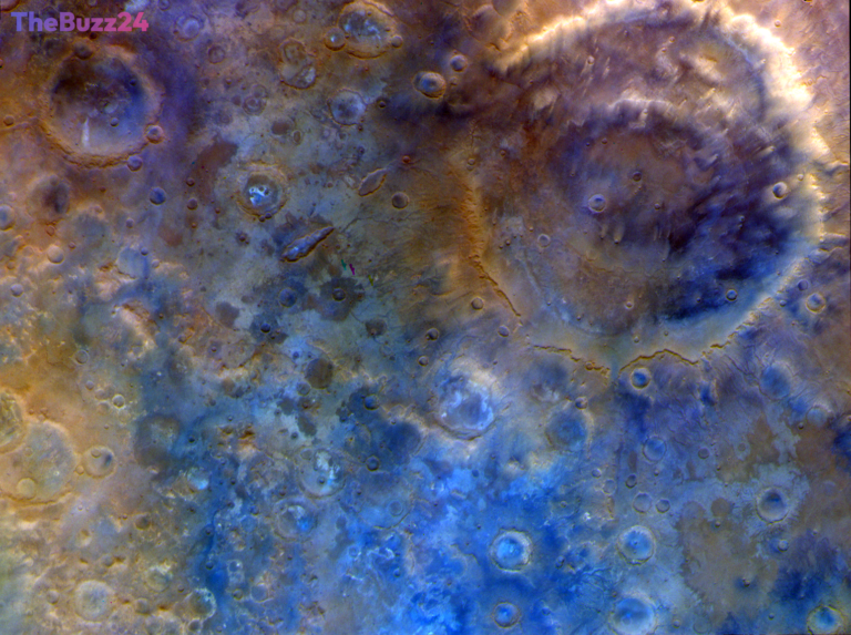 New Insights from NASA’s Psyche Mission Capture Mars Crater