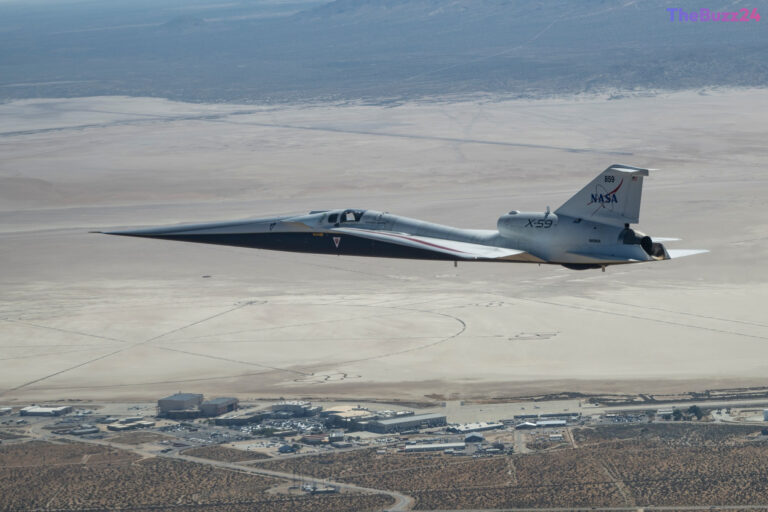 NASA’s X-59 Research Aircraft Expands Flight Testing Parameters