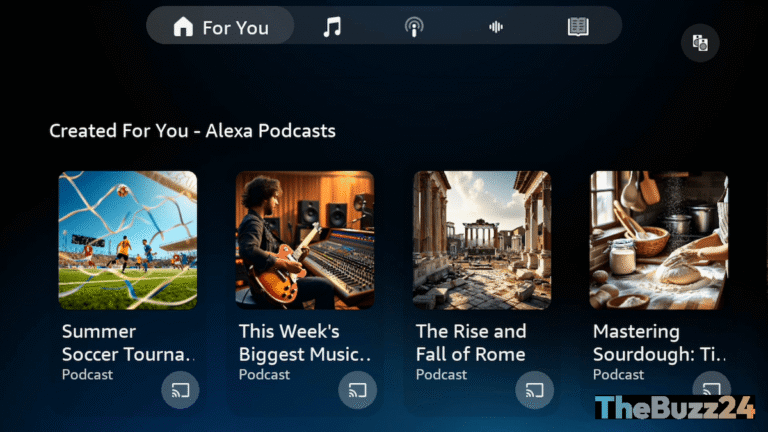 Amazon Unveils Alexa‑Powered AI Podcast Creator for U.S. Users