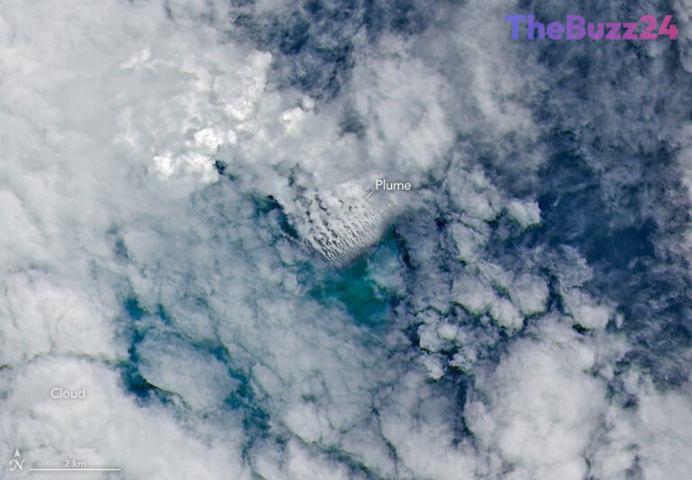 Submarine Volcanic Eruption Sparks Potential Island Formation in Bismarck Sea
