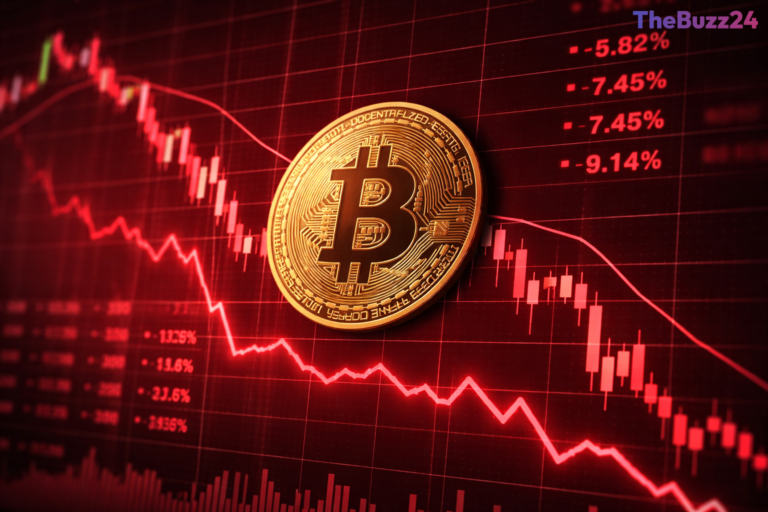 Bitcoin Faces Renewed Selling Pressure as Support Levels Teeter