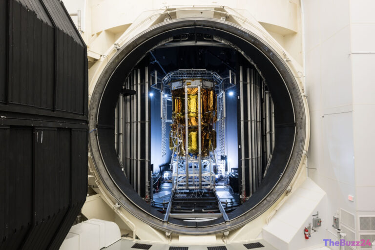 Blue Origin Moon Lander Completes Testing at NASA Vacuum Chamber