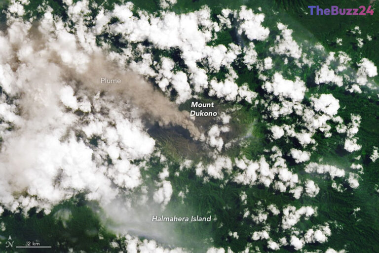 Mount Dukono’s Persistent Eruptions Highlight Indonesia’s Volcanic Activity