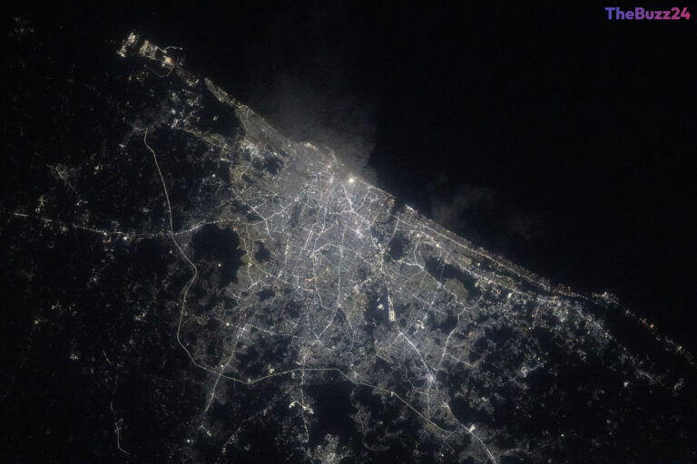 Chennai’s Urban Expansion Revealed in Stunning Nighttime Orbital Imagery