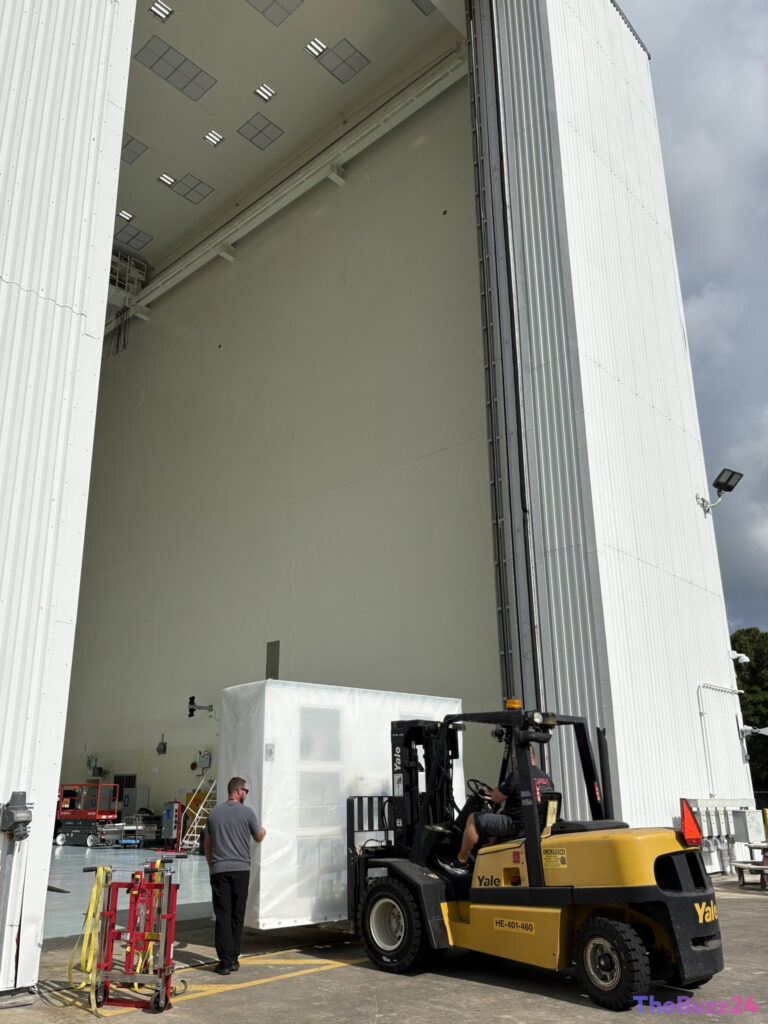 Key Support Equipment Arrives at Kennedy for Roman Space Telescope