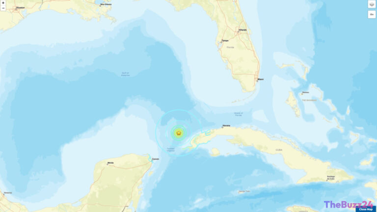 Strong 6.1 Magnitude Earthquake Rattles Waters Off Cuba’s Northwest Coast