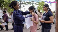 India Deploys Massive Security Operation for Medical Entrance Exam Retake