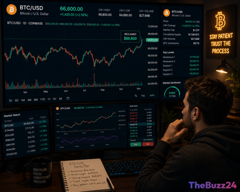 Cryptocurrency Market Shows Signs of Stabilization as Bitcoin Holds Crucial $64,000 Support