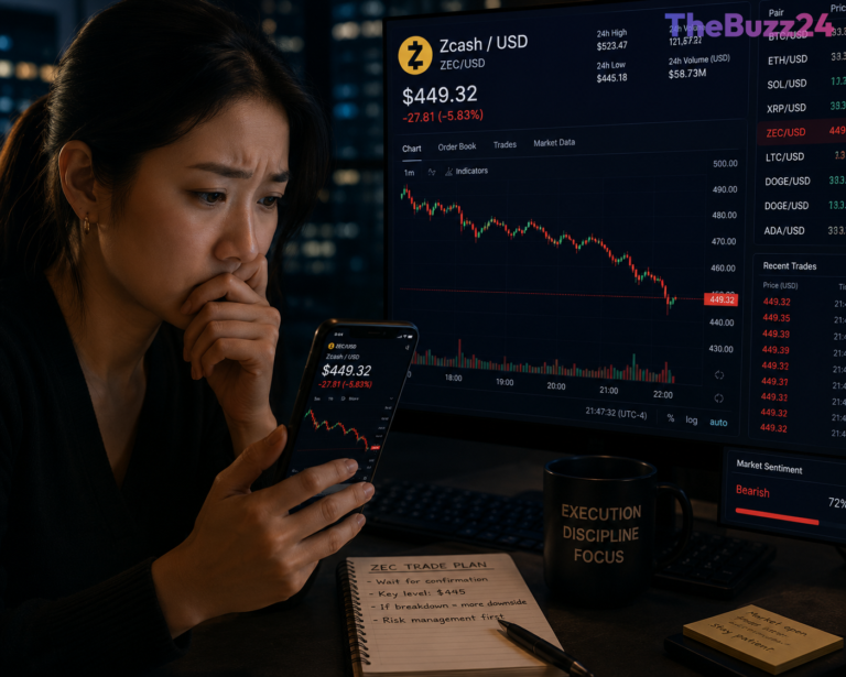 Zcash Navigates Bearish Waters Amidst Deepening Crypto Market Fear and Fed’s Stance