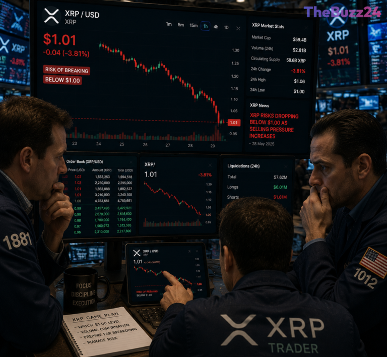 XRP Under Pressure: Geopolitical Uncertainty Fuels Bearish Sentiment