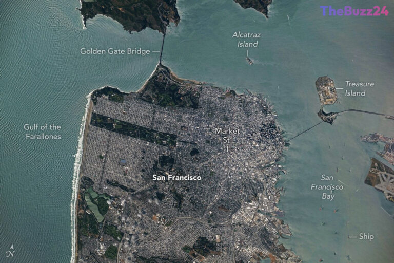 San Francisco’s Urban Tapestry Unveiled from Orbit: An Astronaut’s Unique Perspective