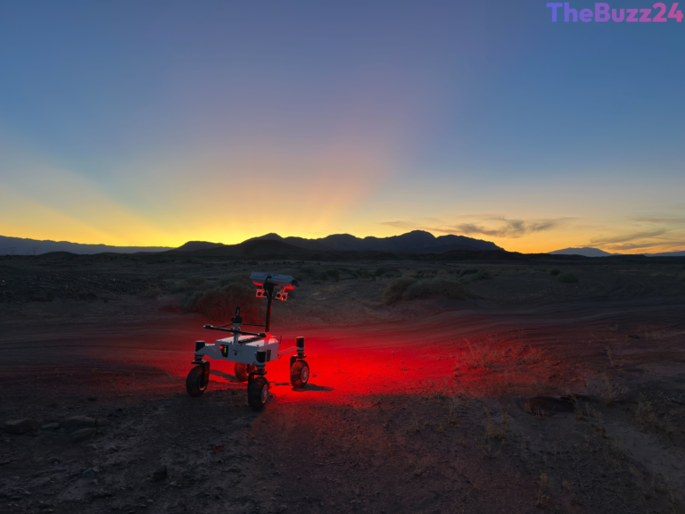 NASA’s ERNEST Rover Prototype Shatters Speed Records in Desert Field Trials