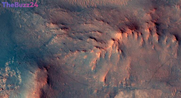 Perseverance Rover Achieves Marathon Distance on Mars, Captured by HiRISE