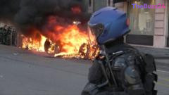 Violent Clashes Erupt in Geneva Ahead of G7 Summit
