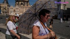 Unprecedented Heatwave Shatters Temperature Records Across Europe