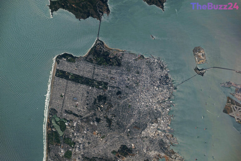 A Rare Orbital Perspective: San Francisco Captured from the International Space Station