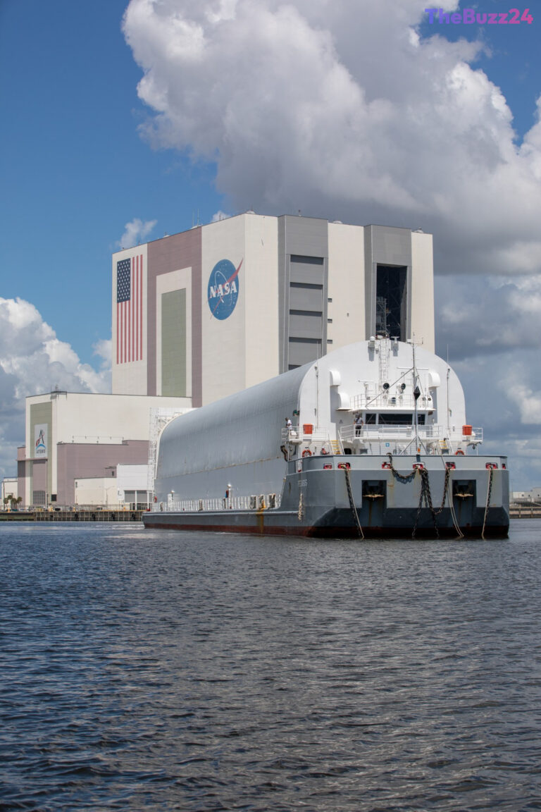 NASA’s Nancy Grace Roman Space Telescope Arrives at Kennedy Space Center for Final Launch Preparations