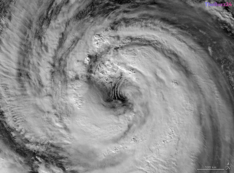 Satellite Imagery Captures Typhoon Jangmi’s Path Toward Japan