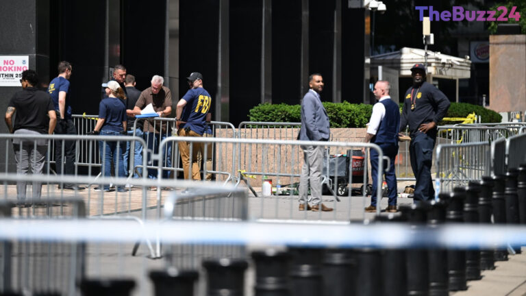 Suspect in Custody After Incendiary Attack Outside Manhattan Immigration Court