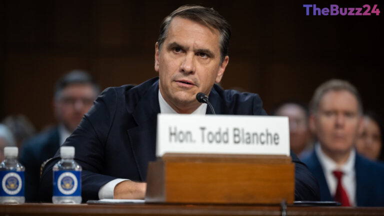 Senate Standoff Threatens Todd Blanche’s Attorney General Nomination Over Controversial IRS Settlement