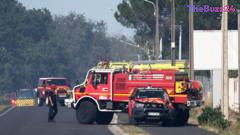 Tragedy Strikes Near Bordeaux as Firefighters Perish Battling Severe French Wildfires