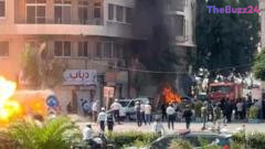 Damascus Blasts Mar Macron’s Historic Syria Visit
