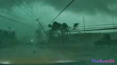 Dashcam Captures Terrifying Moment Tornado Topples Power Lines Onto Car in Wisconsin
