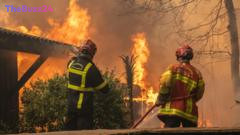 Europe Reels as Wildfires Force Mass Evacuations and Threaten Cities
