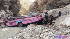 Tragic Bus Plunge in Pakistan Claims 32 Lives Amid Overcrowding and Mechanical Failure