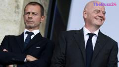 European Football Governance in Crisis: Uefa Threatens Historic Boycott of Fifa Competitions