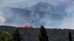 Mass Evacuations Ordered as Intense Wildfires Sweep Through Southern France