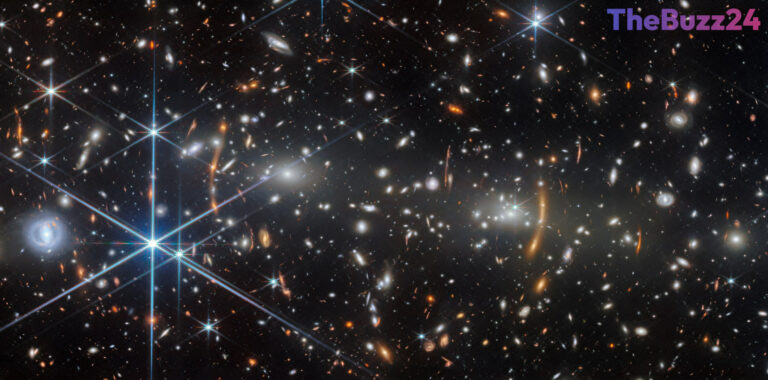 Webb Telescope Captures Rare Cosmic Collision in Deep Space