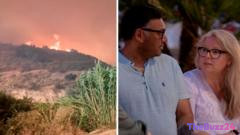 Tragedy in Bedar: British Family Recalls Terrifying Escape from Deadly Spanish Wildfire