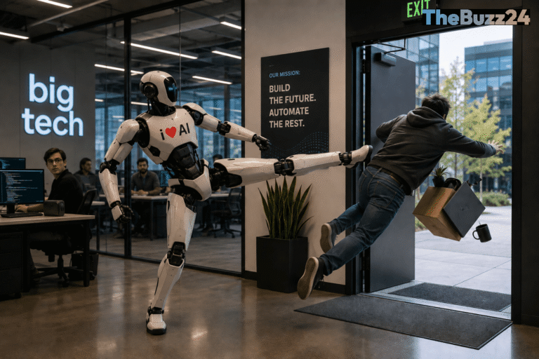 The AI Efficiency Paradox: Why Tech Giants Are Cutting Jobs Amid Record Profits