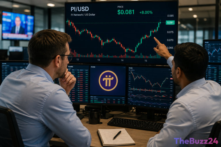 Pi Network Eyes Bullish Rebound as Key Support Holds Near $0.075