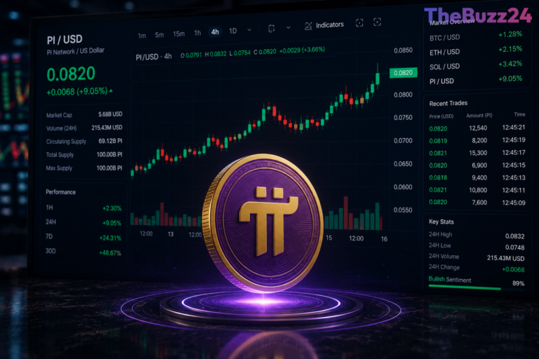 Pi Network Shows Signs of Stabilization as Speculative Interest Grows