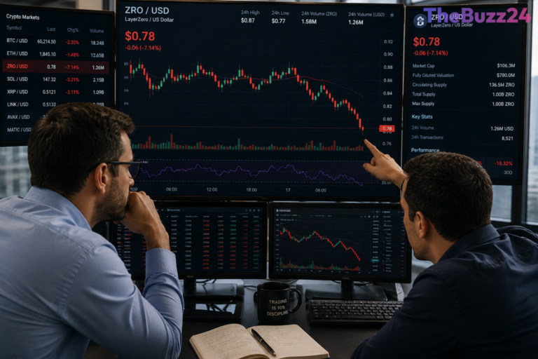 LayerZero Faces Selling Pressure as Major Token Unlock Approaches